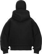 Men's Balaclava Double Layer Fleece Hoodie - Image 2