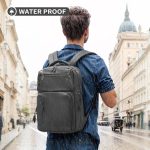 Corduroy Teen Backpack 17 Inch Laptop Bag - Image 2